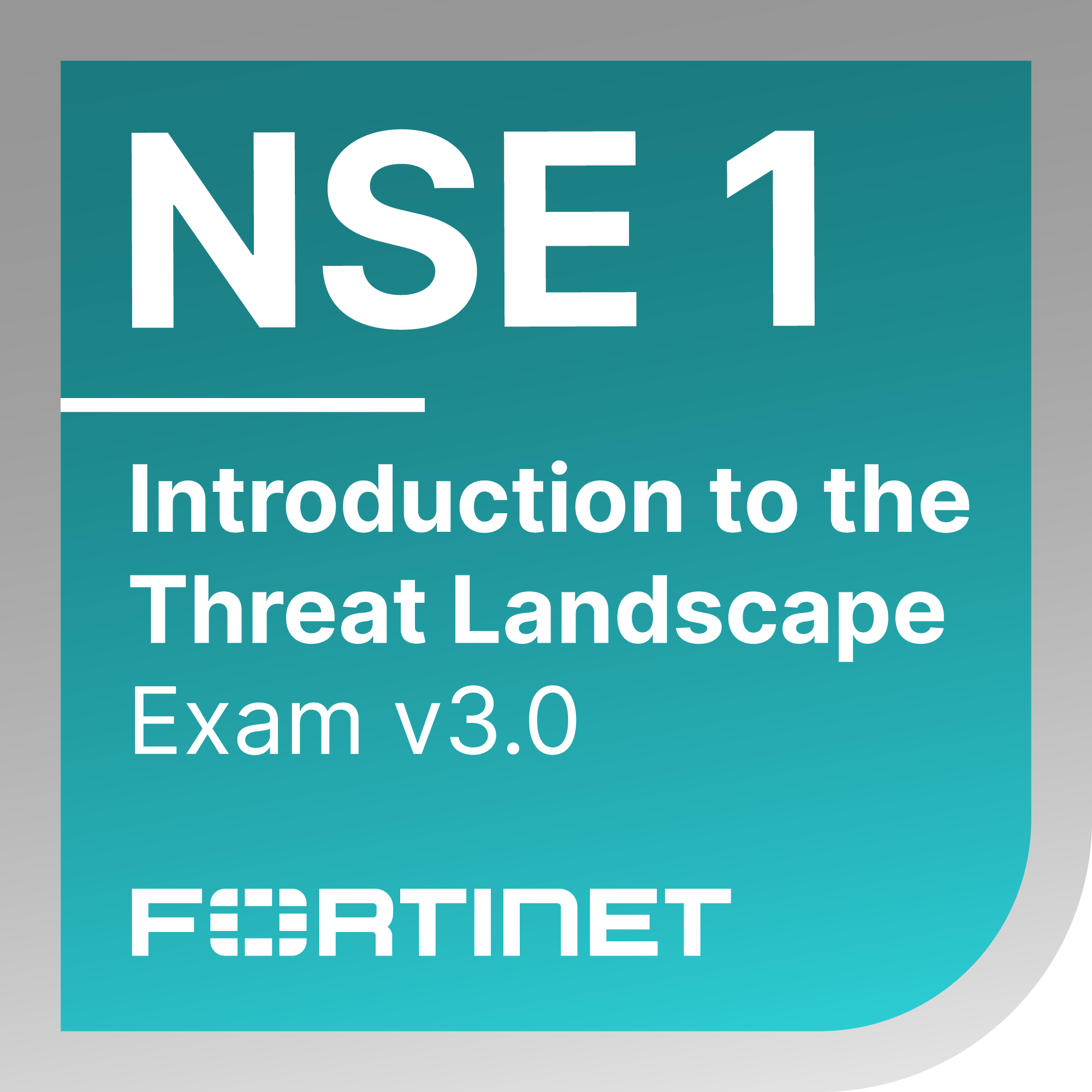 Fortinet NSE 1 badge